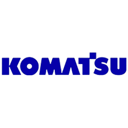 Komatsu logo – Komatsu, a heavy equipment manufacturer, opted for our robust motorized rolling shutters for operational security.