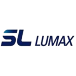 SL Lumax logo – SL Lumax, a trusted client, uses our motorized sliding gates for enhanced security and convenience.