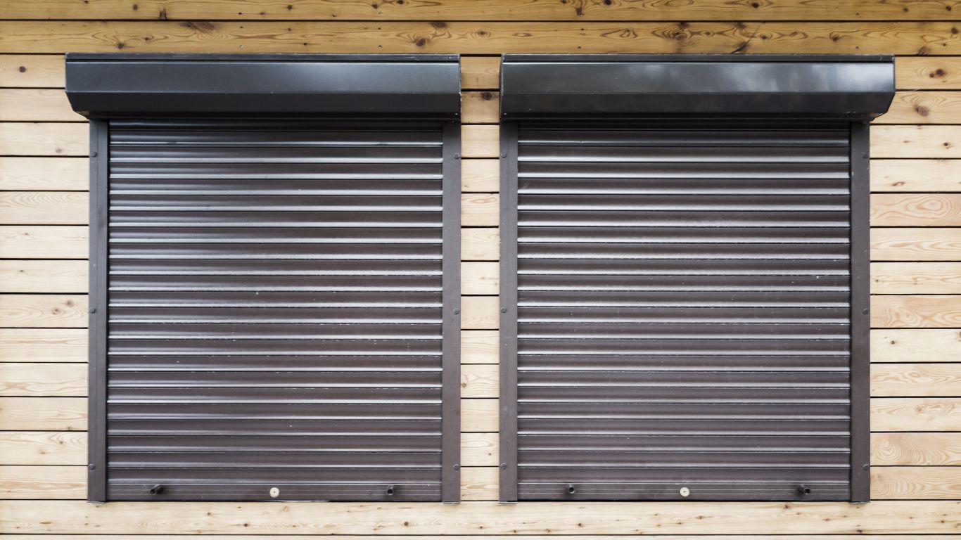 The image shows roller shutter