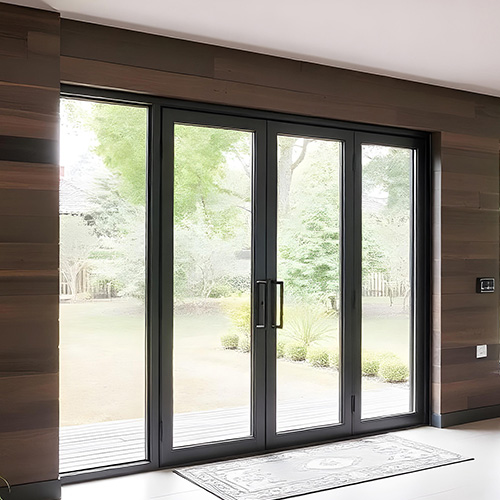 Swing full glass door, offering sleek design and functionality. Glass swing door manufacturer in India providing modern door solutions.